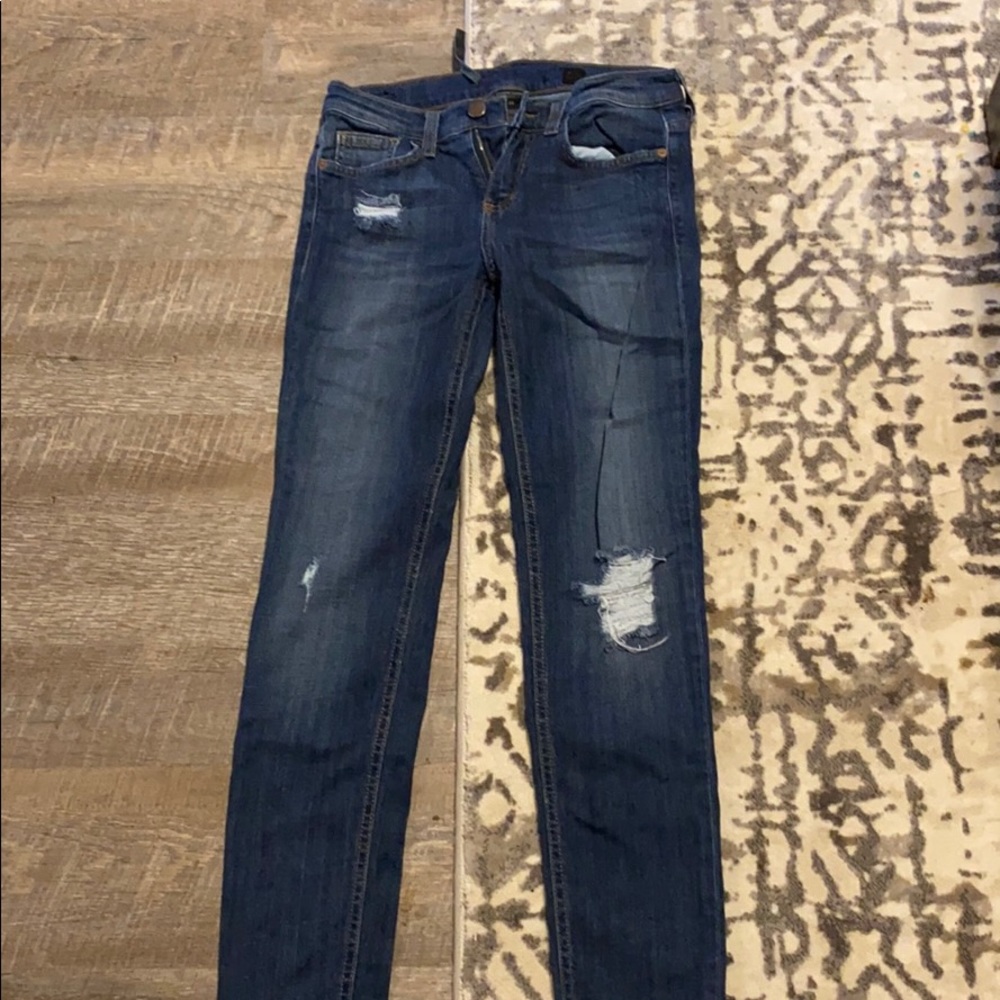 Black label skinny jeans